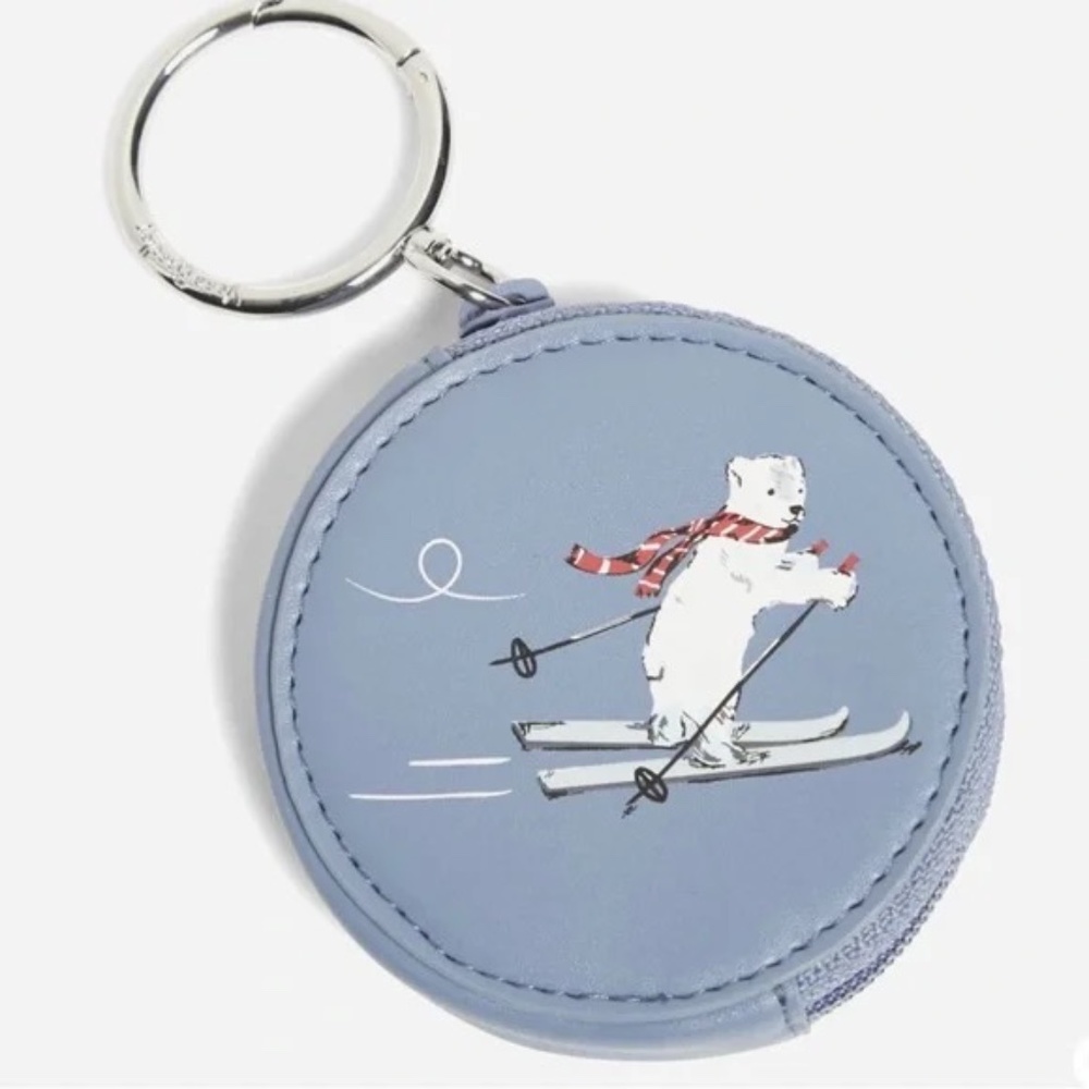 Vera Bradley Polar Bear Bag Charm - NWT